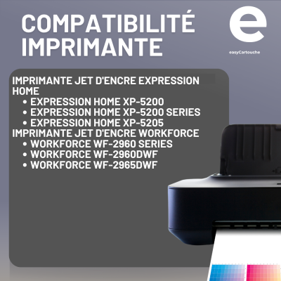 Cartouche compatible avec EPSON 503XL jaune